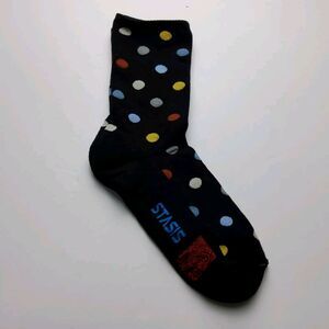 Voxx Life Stasis Neuro Socks Wellness Crew Polka Dot Size L (M 9.5-12.5)